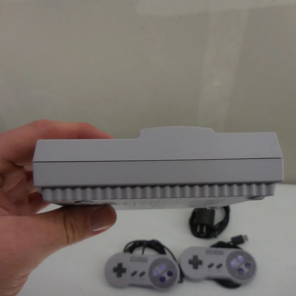 Nintendo Super NES Classic Edition SNES Mini Console CLV-201 2 Controllers Gray
